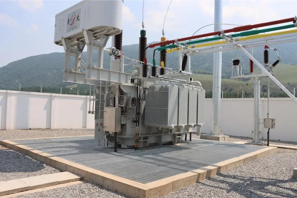 A new substation, Kok-Art, has been built and commissioned in Jalal-Abad