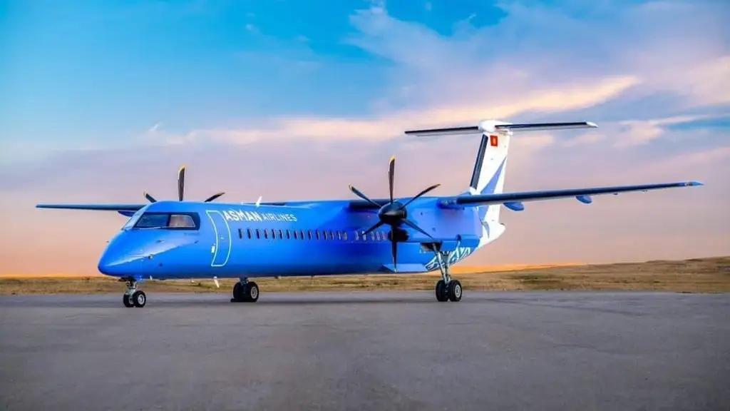 Asman Airlines начнет летать по маршруту Алматы – Иссык-Куль
