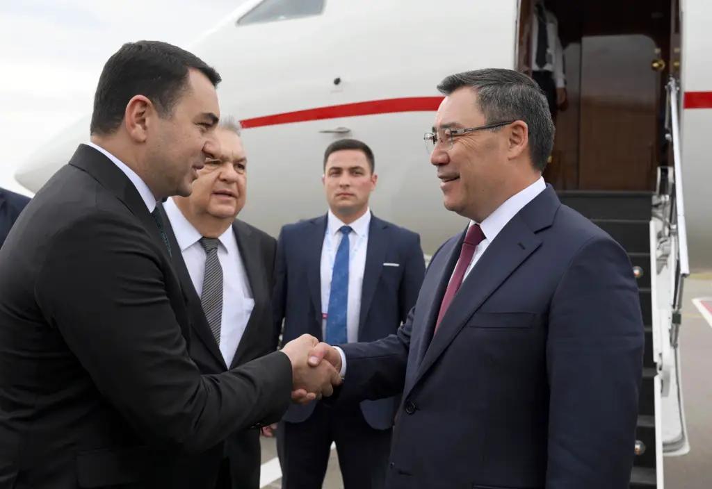 Президент Садыр Жапаров с рабочим визитом прибыл в Азербайджан