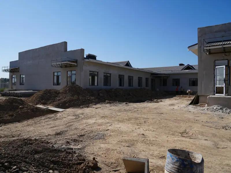 В жилмассиве «Мурас-Ордо» строят детский сад на 280 мест