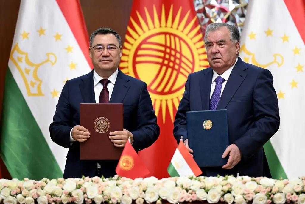 What key documents have Kyrgyzstan and Tajikistan signed?