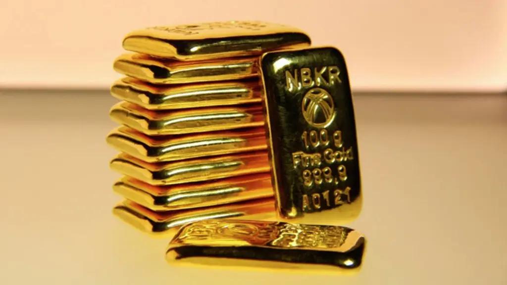Унция золота Нацбанка стала дороже