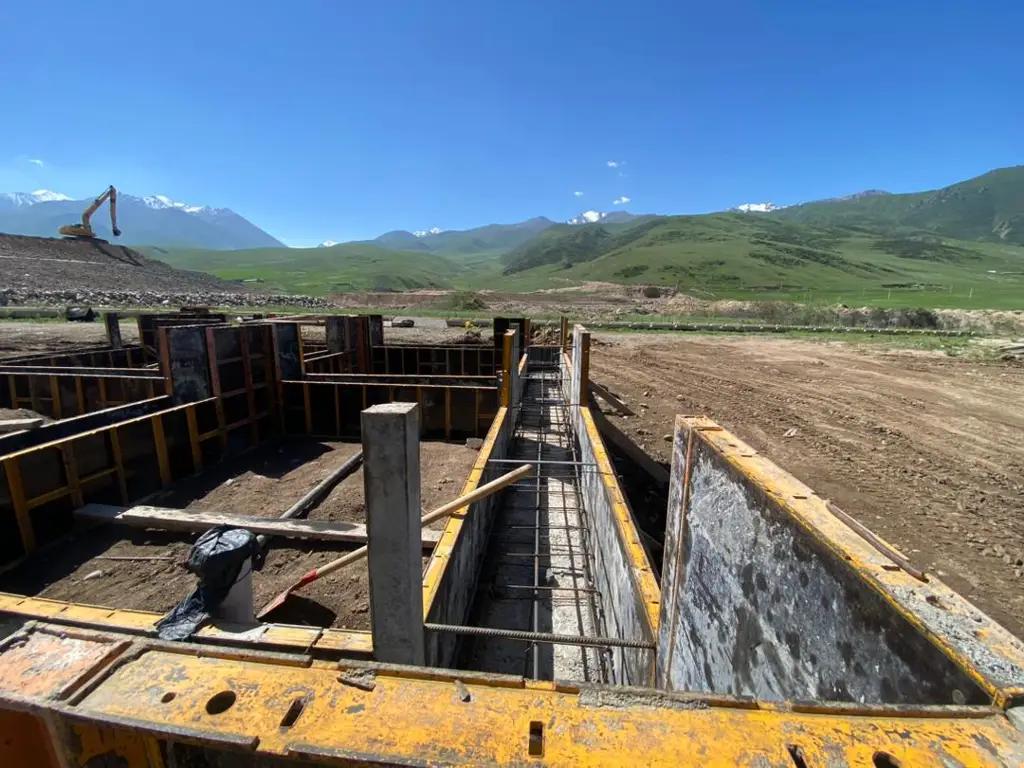 В Иссык-Кульской области строят два новых водохранилища