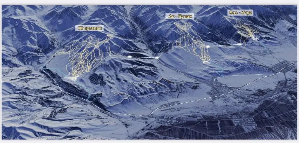 Четыре участка под строительство в «Ала-Тоо Резорт» проданы за 355 млн сомов