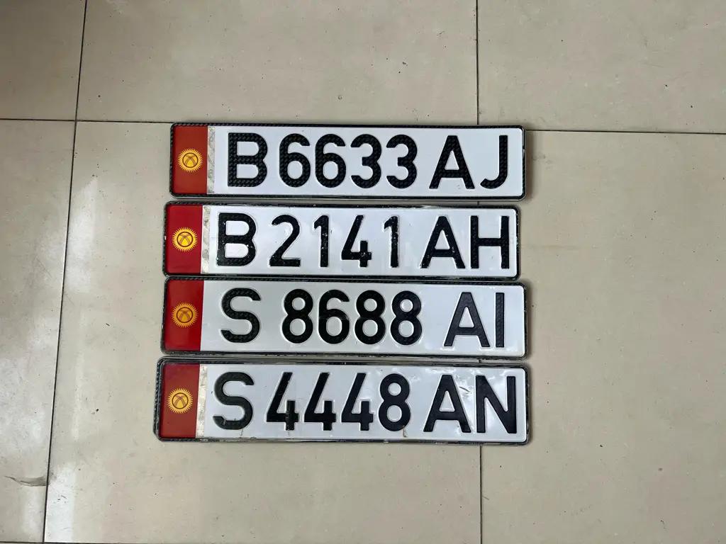 Registration of old-style license plates to be discontinued in Kyrgyzstan from July 24
