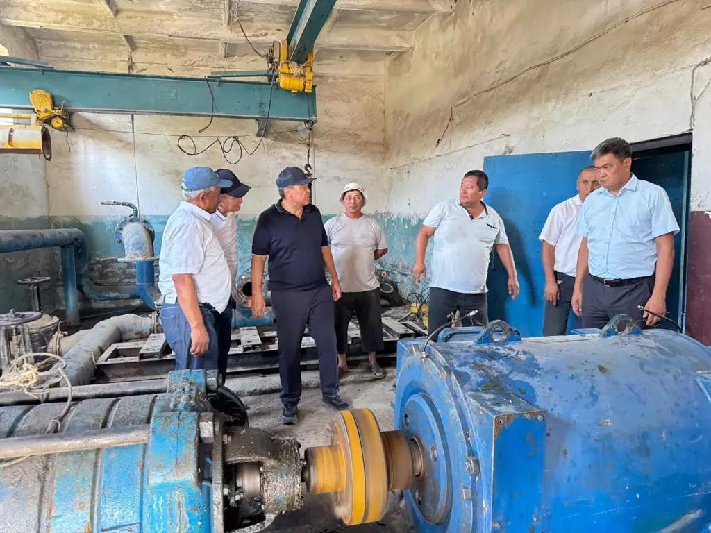 Насосную станцию в Баткенском районе модернизируют впервые за 50 лет