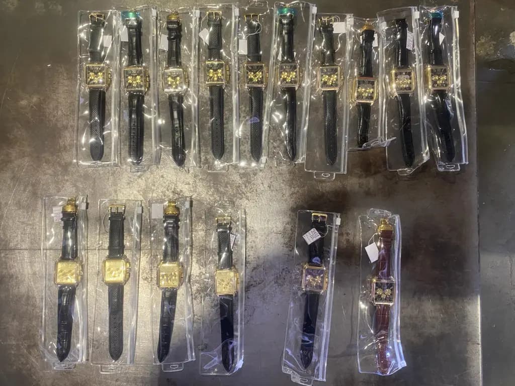 Large consignment of contraband jewellery seized at Manas Airport