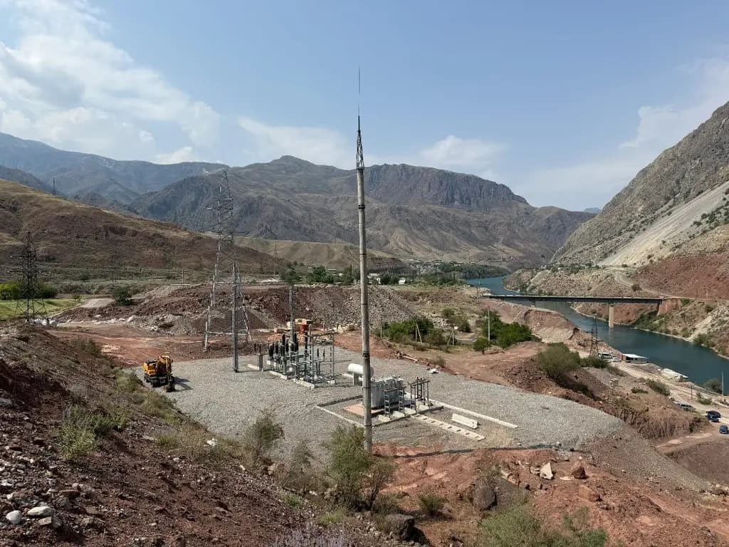 Construction of the Karakul Hydroelectric Power Plant is 80% complete