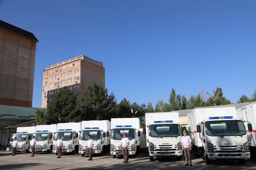 Департаменту охраны и конвоирования передали оборудование и спецтехнику на  81 млн сомов