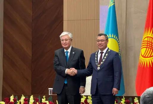 Касым-Жомарт Токаев наградил Садыра Жапарова орденом «Алтын Кыран»