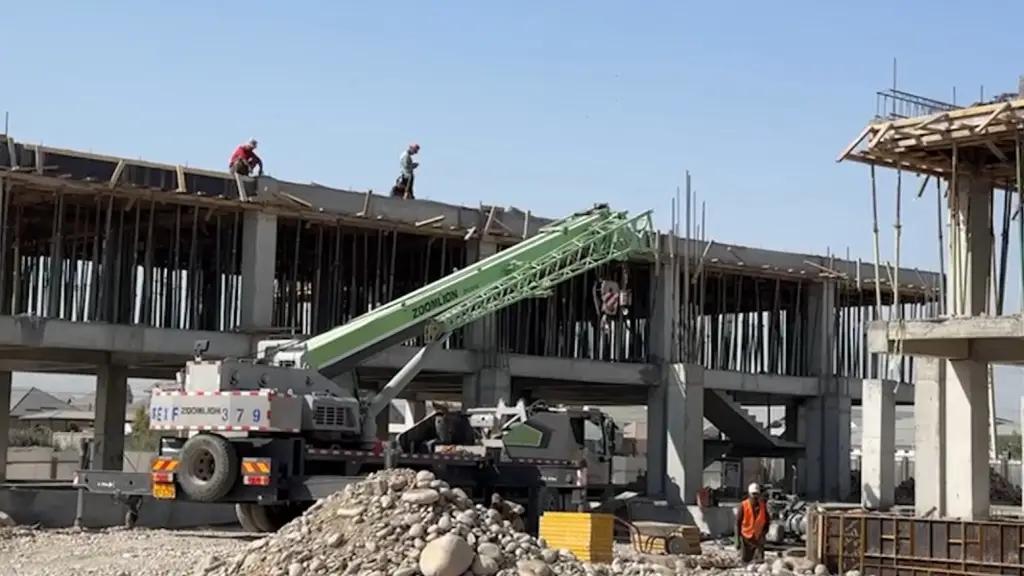 В присоединенном к столице жилмассиве строят детский сад для 280 детей