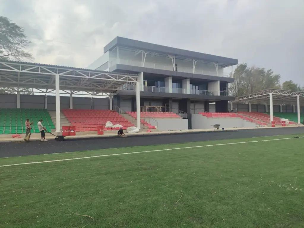 Жалал-Абаддагы борбордук стадиондо 45 жылдан кийин реконструкция жүргүзүлүүдө