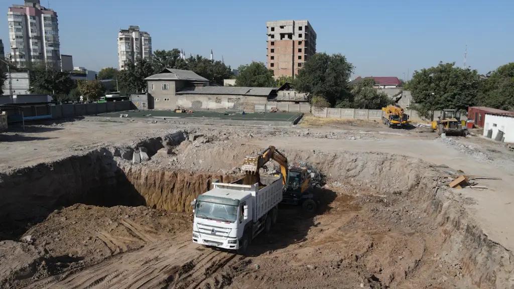 В Бишкеке началось строительство новой общеобразовательной школы