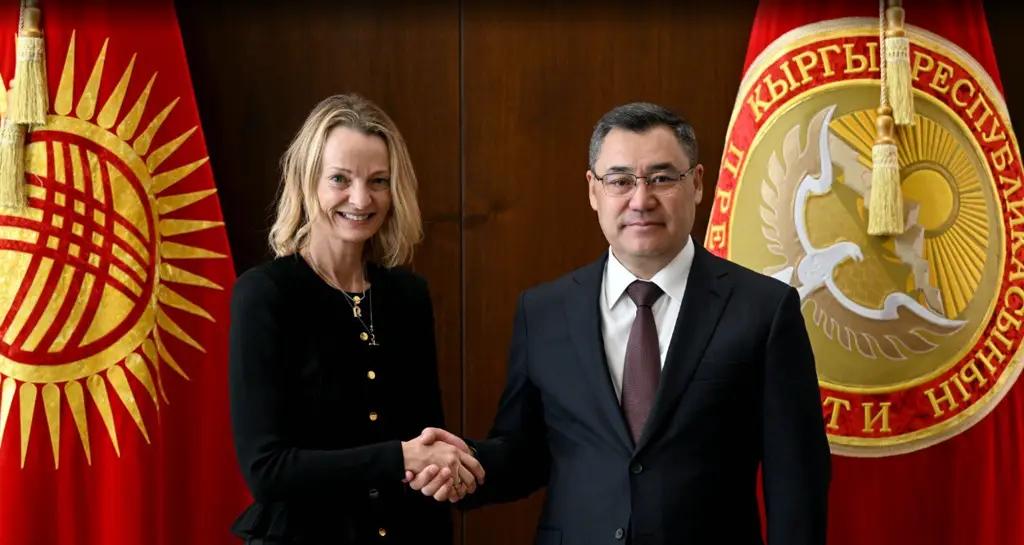 Binance is ready to assist with the launch of the digital KGS. The president met with a representative of the company