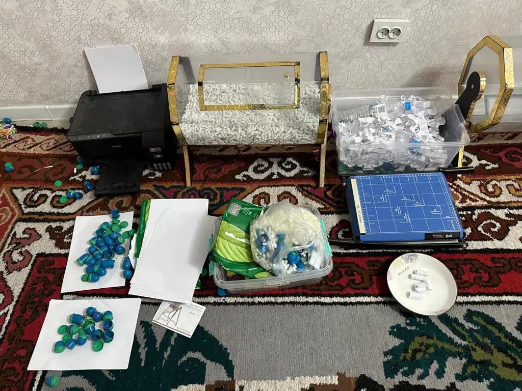 В Оше проводили незаконную лотерею. Организаторы задержаны