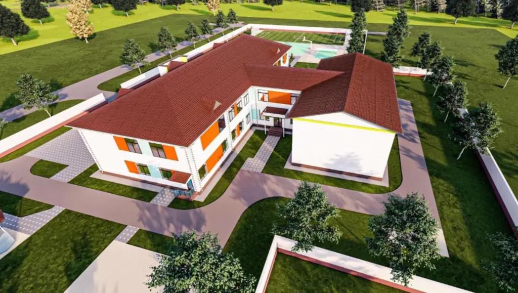 Оштун Араван районунда 109 млн сомго мектеп салынып жатат