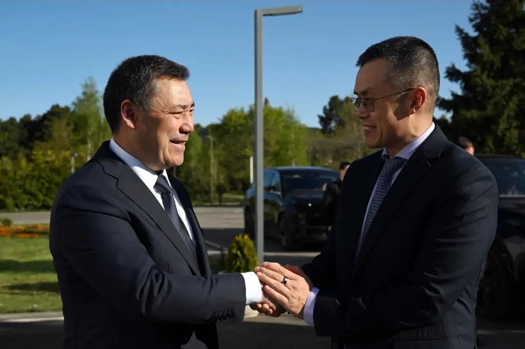 Sadyr Zhaparov to hold a meeting of the council on the development of blockchain technologies with the participation of the head of Binance