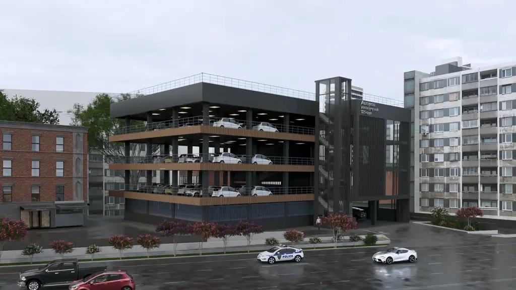 Ошто 125 унаага эсептелген 5 кабаттуу унаа токтомо салынат