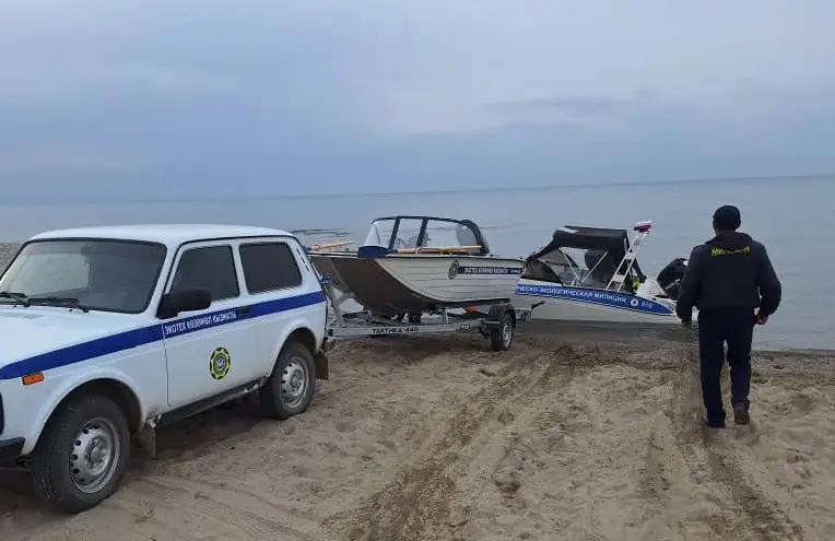 С акватории озера Иссык-Куль изъято более тысячи метров старых сетей