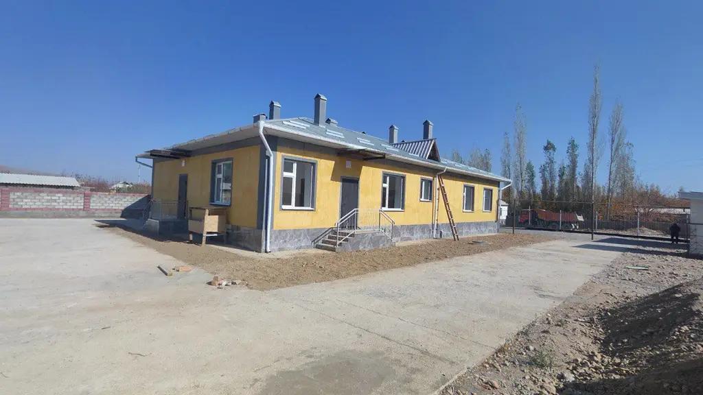 Construction of a kindergarten in Batken, which began in 2019, is nearing completion