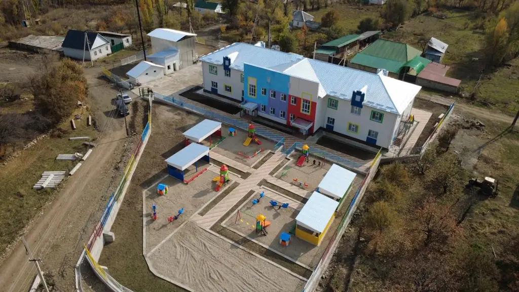 Балбай айылында 64 млн сомго жаңы бала бакча курулду