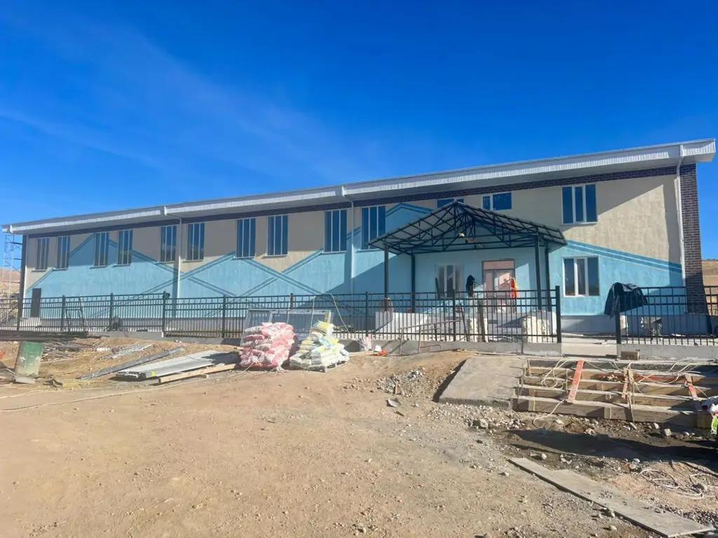 В Нарынском районе строят спорткомплекс. Из республиканского бюджета выделено 57 млн сомов