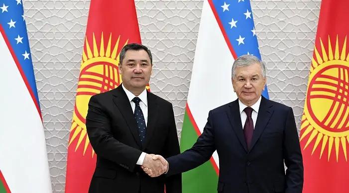 The presidents of Kyrgyzstan and Uzbekistan discussed political issues and trade and economic relations