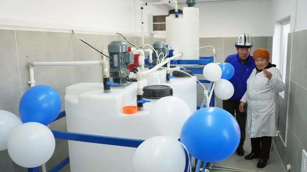 В селе Кызыл-Суу 18 тысяч жителей обеспечены чистой питьевой водой