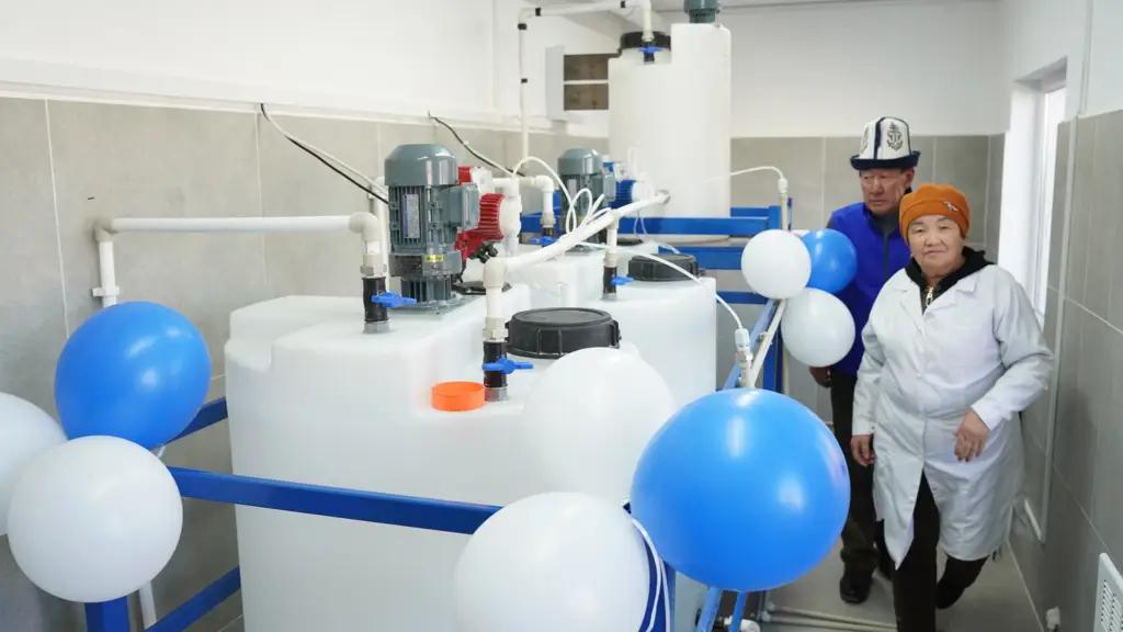 Кызыл-Суу айылынын 18 миң тургуну таза ичүүчү суу менен камсыз болду