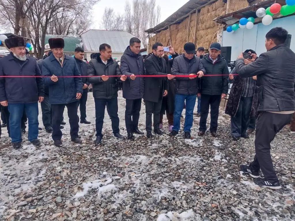 В Токтогуле введены в эксплуатацию убойный пункт и торгово-логистический центр