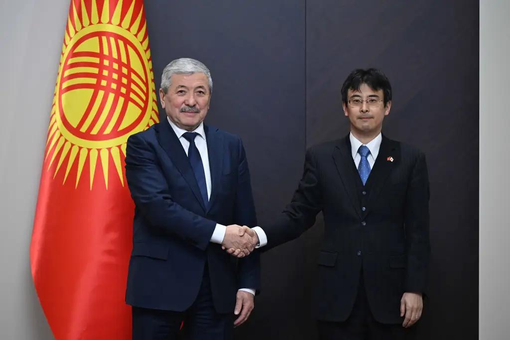 Kasymaliyev noted JICA's contribution to improving the welfare of Kyrgyzstan's people