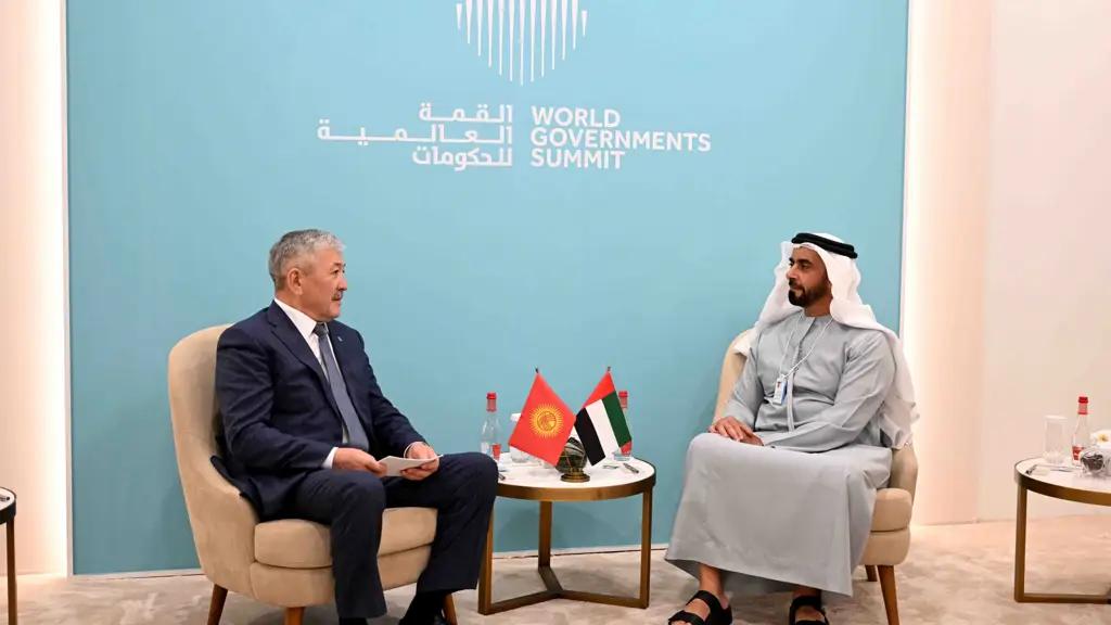 Касымалиев кыргыз жарандары үчүн БАЭде визасыз режим киргизүүнү сунуштады