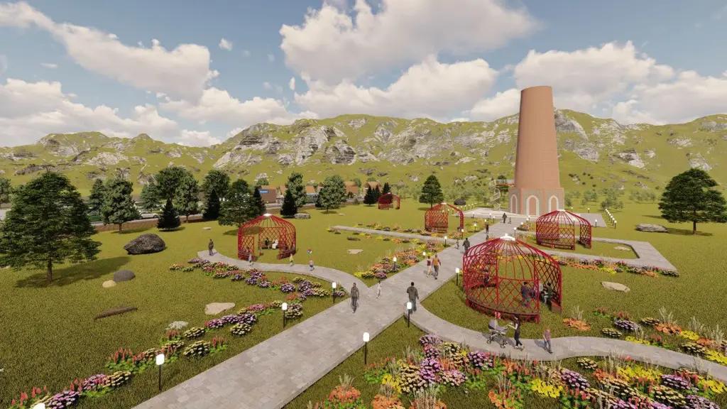 “Бурана мунурасы” музей комплексинин эскиздик долбоору иштелип чыкты