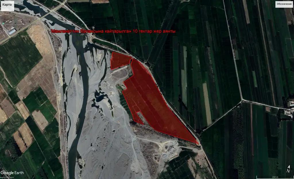 В Джалал-Абадской области незаконно приватизированный земельный участок возвращен государству