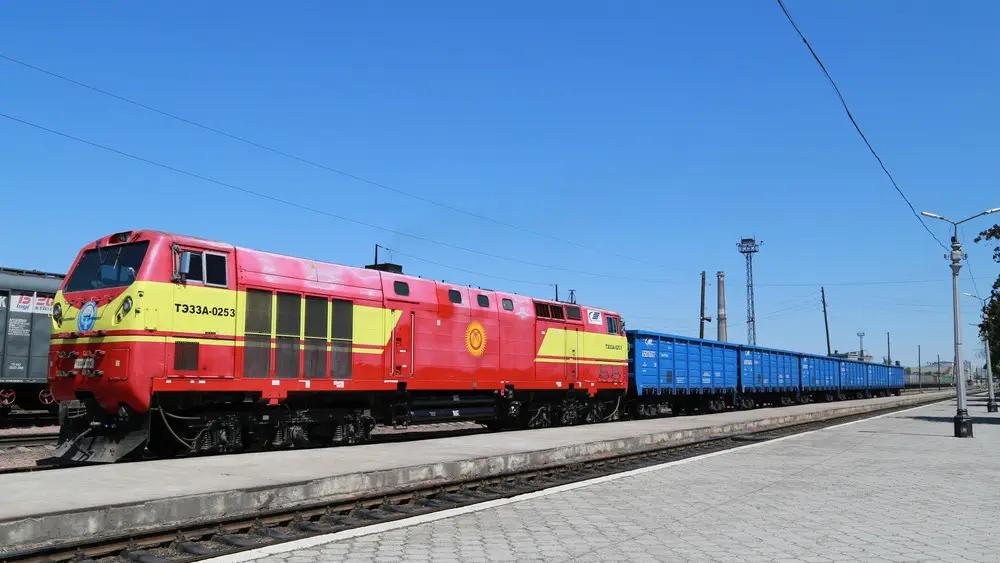 «Кыргыз темир жолу» установила рекорд по объему грузовых перевозок в 2025 году