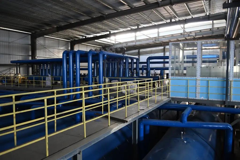 Завод по производству автоклавных газобетонных блоков будет введен в эксплуатацию в апреле этого года