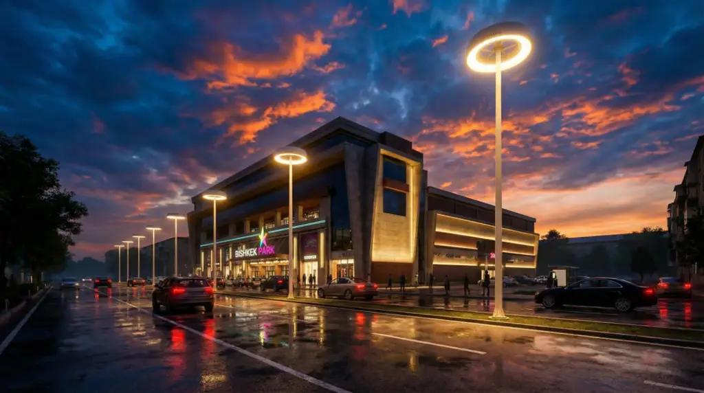 В Бишкеке устанавливают «умные» прожекторы с Wi-Fi и камерами