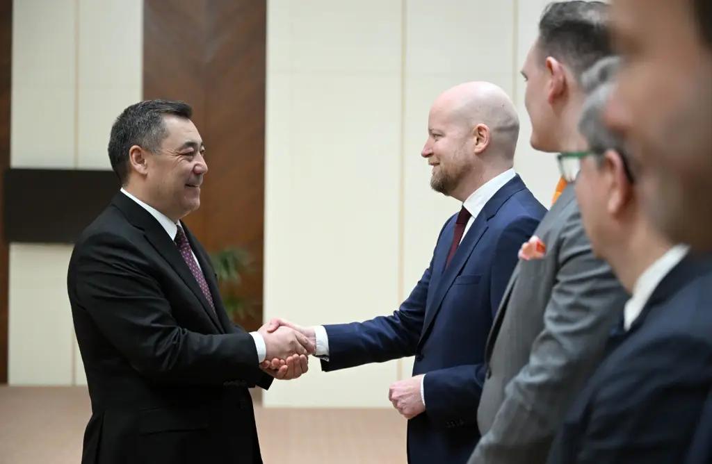 Садыр Жапаров обсудил с депутатами Европарламента развитие сотрудничества и экономические перспективы