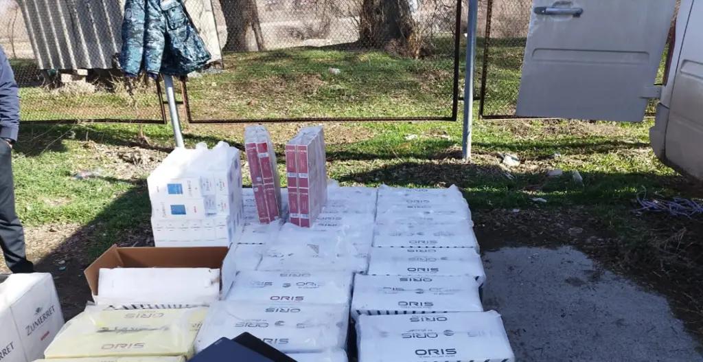 В Иссык-Атинском районе пресекли перевозку сигарет без акцизных марок