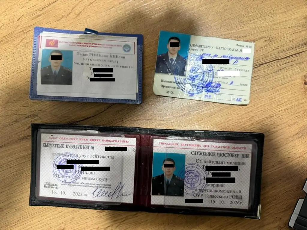 Таласта пара талап кылганга шектелип милиция кызматкери кармалды