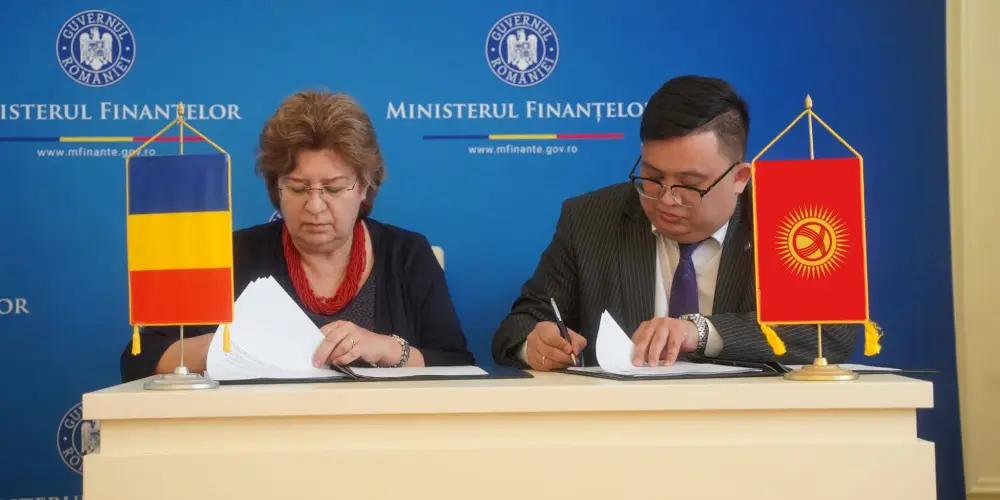 Кыргызстан и Румыния заключили соглашение об избежании двойного налогообложения