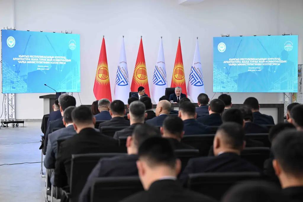 Өлкөдө курулуш тармагы алты жылда сегиз эсеге өскөнү айтылды