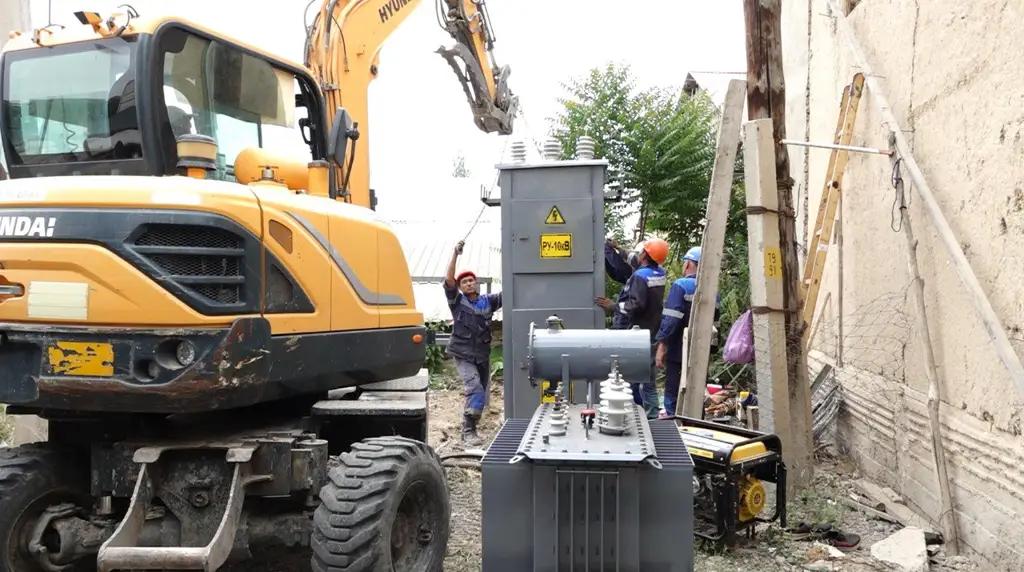 В 12 городах и районах Джалал-Абадской области отремонтируют трансформаторы