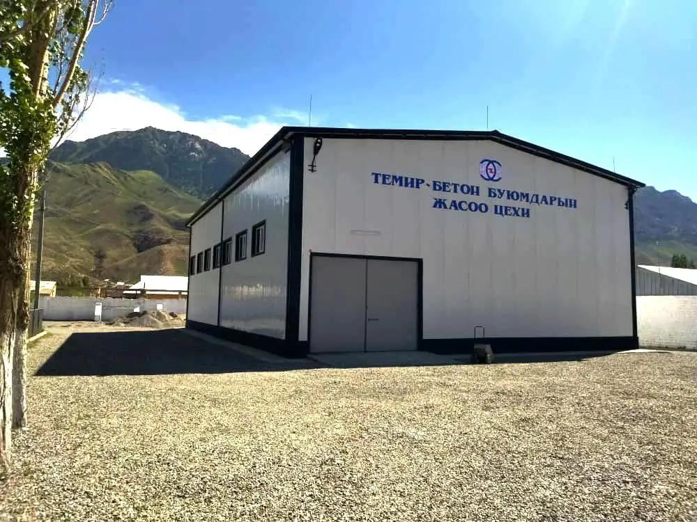 Чүй менен Таласта темир-бетон буюмдарды чыгарган эки ишкана салынат