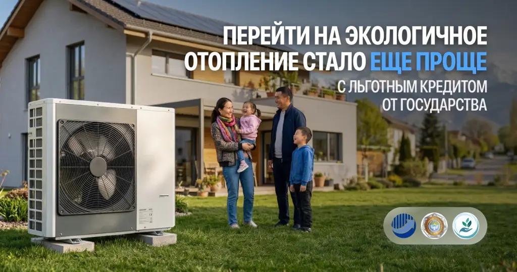 Доступны государственные льготные кредиты на экологичное отопление