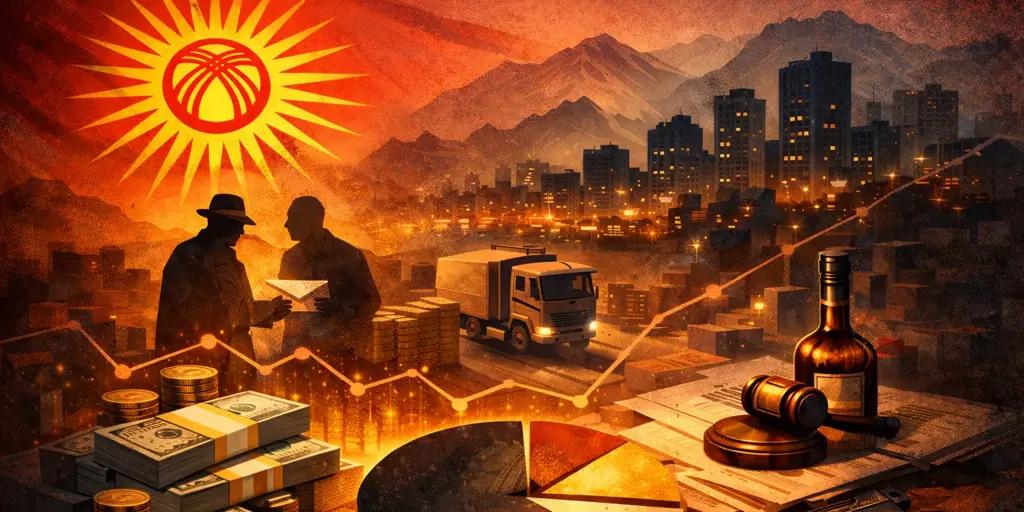 Доля скрытой экономики в Кыргызстане снизилась до 3.8% ВВП