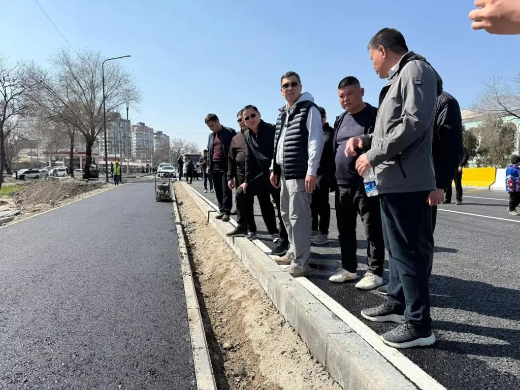 Бишкекте Жибек Жолу проспектисиндеги көпүрө реконструкциядан кийин ачылды