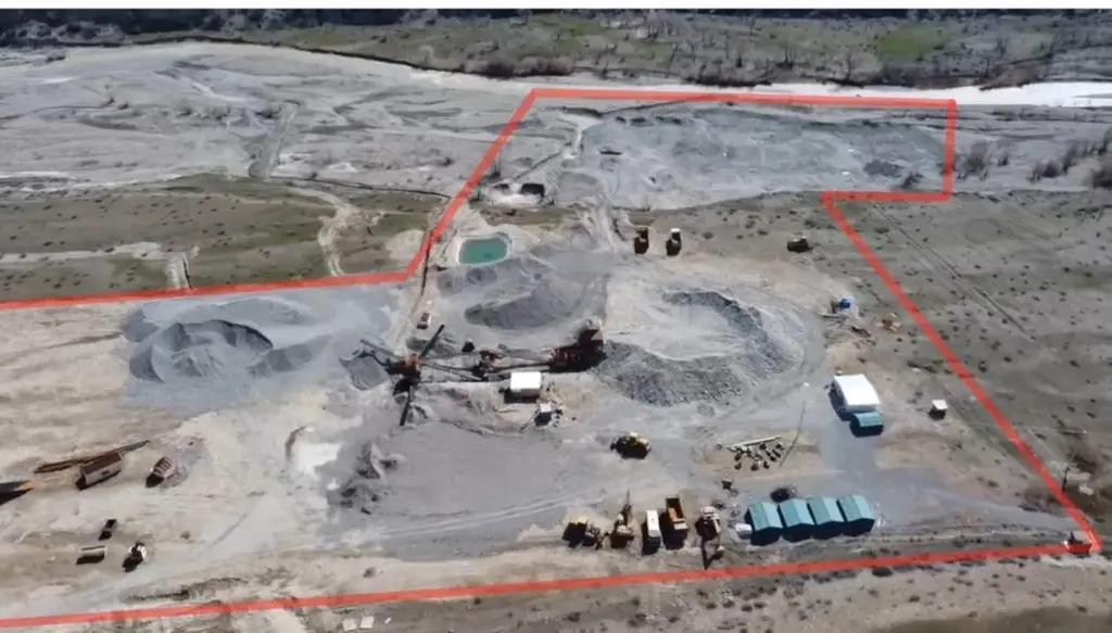 A foreign company has illegally occupied 3.5 hectares of land in Jalal-Abad