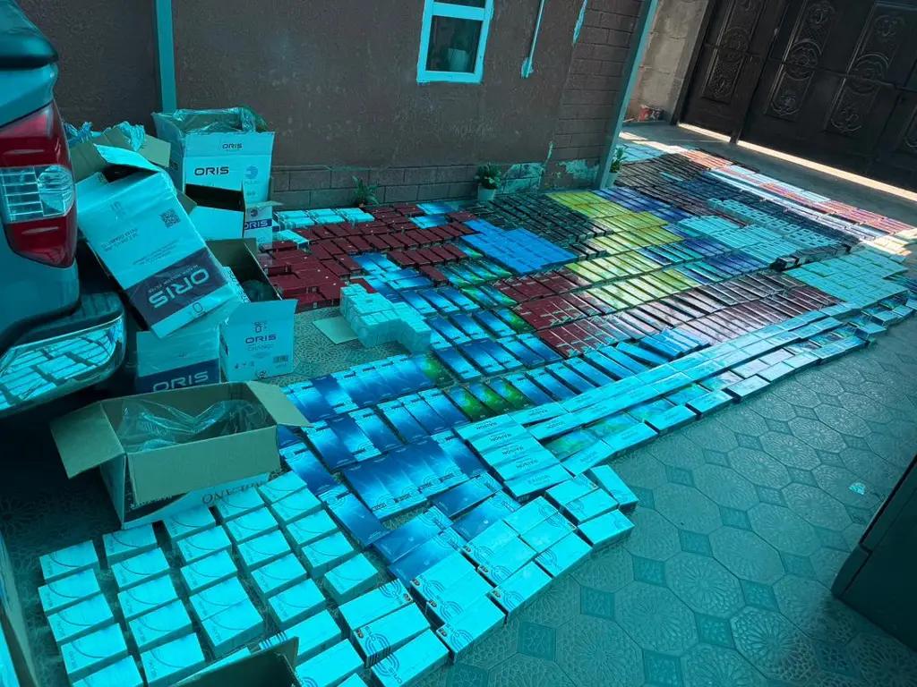 Чүйдө акциздик маркасы жок 1 млн сомдук тамеки аныкталды