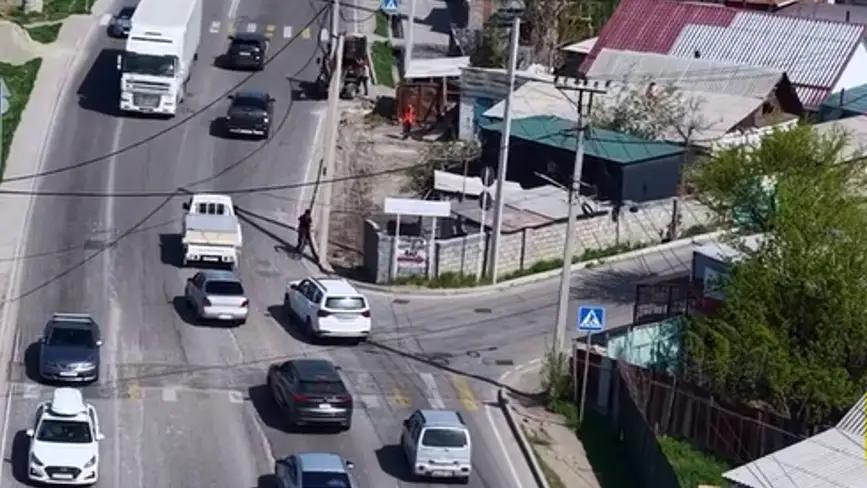 Бишкектин Лев Толстой көчөсүндөгү тар тилке кеңейтилет